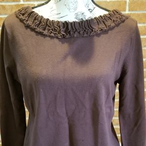 Brown sweater